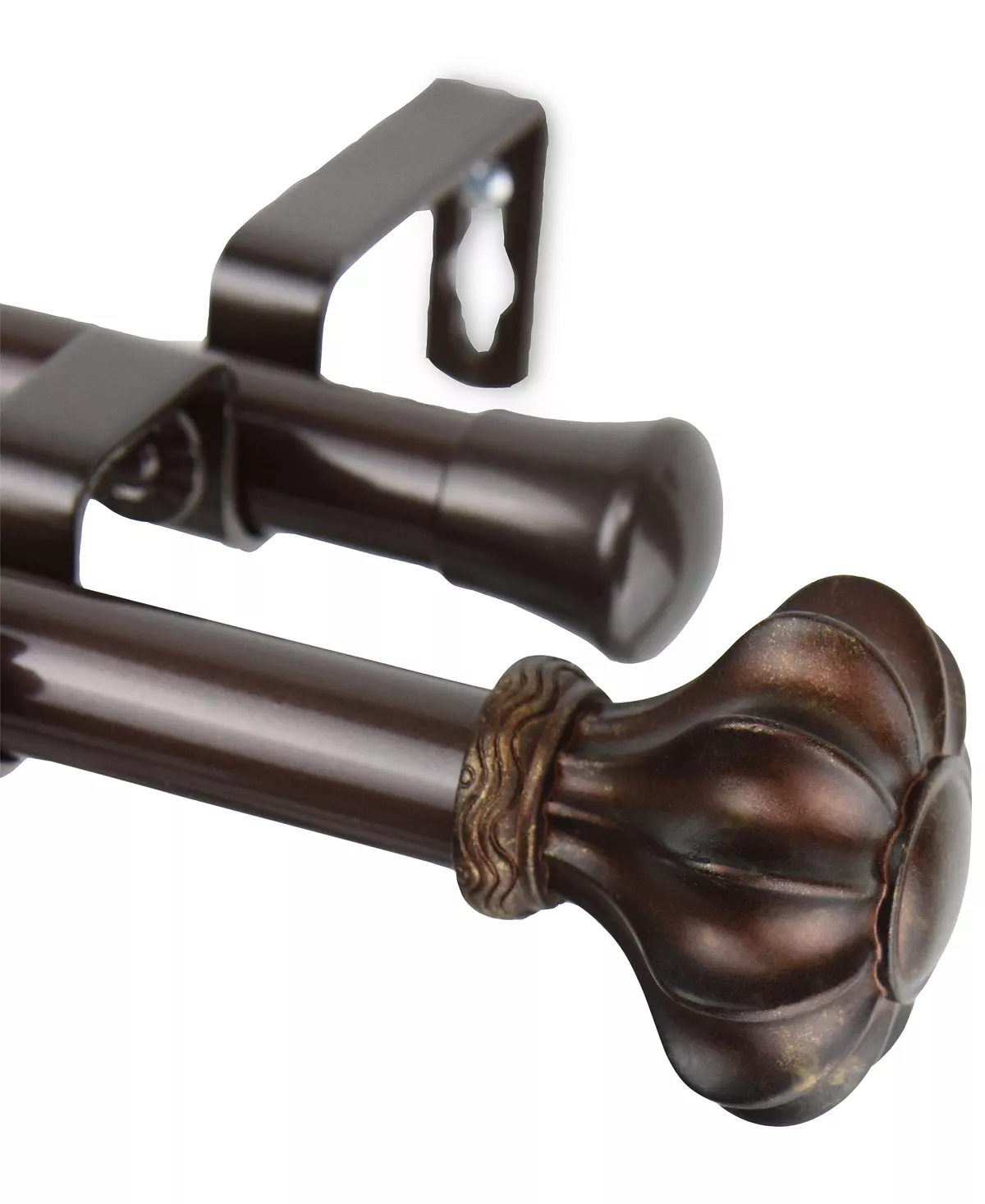 Rod Desyne Flair 13/16 Double Curtain Rod 120-170 5 Rod Desyne Flair 13/16 Double Curtain Rod 120-170 - Image 3