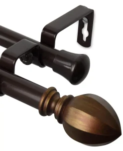 Rod Desyne Garnet 13/16 Double Curtain Rod 48-84 -Chic Home Store 9674822 fpx