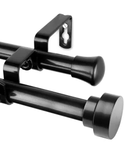 Rod Desyne CLOSEOUT! Topper 13/16 Double Curtain Rod 66-120