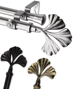 Rod Desyne Fortune 13/16 Double Curtain Rod 48-84 -Chic Home Store 9689925 fpx