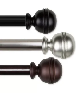 Rod Desyne Jovian 1.5 Curtain Rod 115-165 -Chic Home Store 9692293 fpx