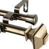 Rod Desyne Marion 13/16 Double Curtain Rod 120-170 2 Rod Desyne Marion 13/16 Double Curtain Rod 120-170 -Chic Home Store 9692573 fpx