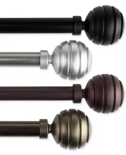 Rod Desyne Poise 13/16 Curtain Rod 66-120 -Chic Home Store 9694031 fpx