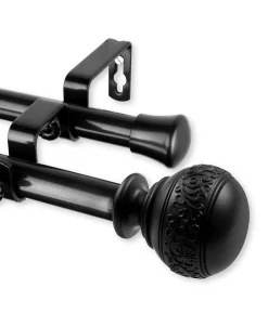 Rod Desyne Naomi 13/16 Double Curtain Rod 120-170 8 Rod Desyne Naomi 13/16 Double Curtain Rod 120-170 -Chic Home Store 9873660 fpx
